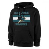 San Jose Sharks hanorac de bărbați cu glugă &rsquo;47 Burnside Pullover Hood - L, 47 Brand