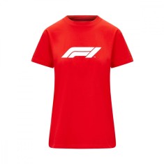 Formula 1 tricou de dama Logo red F1 Team 2024 - S foto