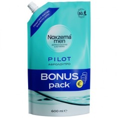 Noxzema Men Pilot Pachet de baie revigorantă Bonus Pack Reumplere 600ml