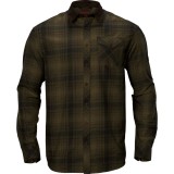 Camasa Driven Hunt Flannel Olive Green Check