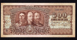 ROMANIA 500 LEI - 1949 , XF+ . Rara in aceasta stare. Horea Closca si Crisan