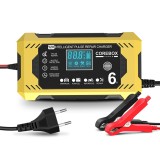 Incarcator inteligent, pentru Baterii auto 12V &ndash; 6A, Display LCD, Functie de reparare acumulator prin impulsuri