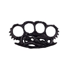 Rozeta de autoaparare DEPOX&reg;, model Fire Dragon Skin, 0.5 cm, negru