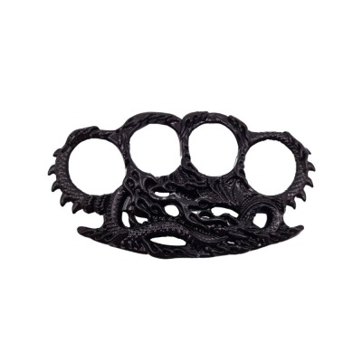 Rozeta de autoaparare DEPOX&amp;reg;, model Fire Dragon Skin, 0.5 cm, negru foto