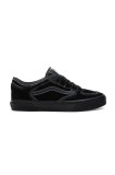 Vans tenisi din piele intoarsa Rowley Classic culoarea negru, VN0009QJH1W1