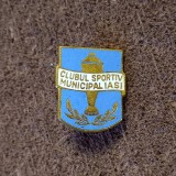 Insigna fotbal - Clubul Sportiv Municipal IASI (varianta 2)