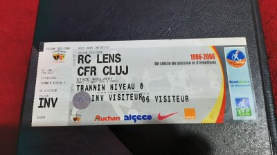 Bilet RC Lens - CFR Cluj foto