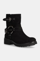 Answear Lab botine femei, culoarea negru, cu toc drept