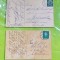 E614-2 Carti postale vechi Reich Timbre Hindemburg- Ludendorf-1912 si 1919.