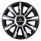 Set 4 Capace Roti Autohelix MSA&reg;, potrivite jantelor de R15, pentru Lexus, model mirage