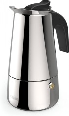 Espressor pentru aragaz Xavax Barista, 4 cani, 200 ml, otel inoxidabil, argintiu foto