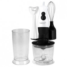 Blender portabil Adler 200W 2 viteze Alb/Negru foto