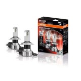 Set 2 Becuri Night Breaker Led Smart H4 +330% Blister Omologare Rar 499197 64193DWNBSM-2HB