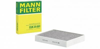 Filtru habitaclu de polen cu carbune activ MANN-FILTER CUK 25 001 - RESIGILAT foto