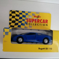 bnk jc Bugatti EB 110 - 1/38 - Maisto Supercar Collection