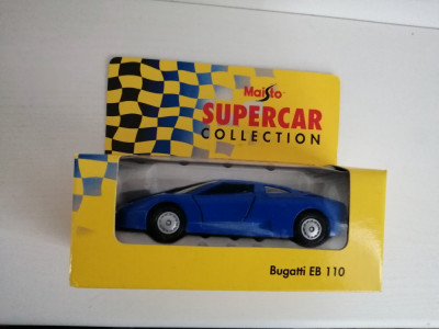 bnk jc Bugatti EB 110 - 1/38 - Maisto Supercar Collection foto