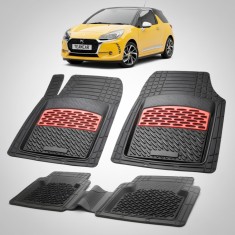 Covorase Citroen DS3 Hatchback 3 Usi Facelift Compatibile 2014-2019 | Red