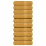 Cumpara ieftin Prosoape de baie, FROGN, 10 buc., aurii, 100x150 cm, 360 g/m&sup2;