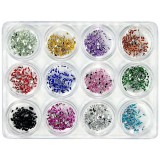 Cumpara ieftin Set nail art - lacrimi, 12 buc