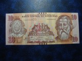 Bancnota Honduras 10 Lempiras 2016, Stare UNC, Numismatica, America