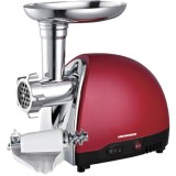 Masina de tocat carne MG1500TA-Red, 1600W, 2kg/min, 3 site, Rosu, Heinner