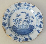 Farfurie de Bristol Anglia cca 1750