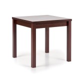 Masa living extensibila HM Gracjan, PAL Laminat, cant ABS, 80-160x80x76 cm, 6 persoane, nuc