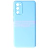 Husa Silicon Samsung Galaxy S20 FE Albastru Light Blue - Protectie Premium