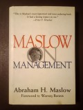 Abraham H. Maslow - Maslow on Management