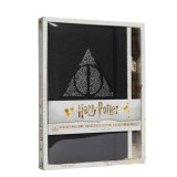 Cumpara ieftin Harry Potter: Deathly Hallows Hardcover Journal and Elder Wand Pen Set