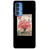 Husa compatibila cu Motorola G20 model Sakura tree, Silicon, TPU, Viceversa, Transparent, Carcasa