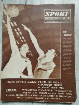 Revista SPORT nr. 2 (145) - Ianuarie 1965 - Mihaela Penes foto