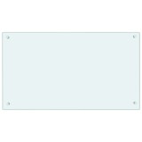 Cumpara ieftin Panou antistropi de bucatarie, alb, 90x50 cm, sticla securizata