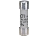 Siguranta fuzibila voltaica 4A CH10X38 gPV 1000V Eti 002625069