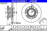 ATE 24.0116-0236.1 Disc frana