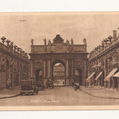 FV1 -Carte Postala - FRANTA _ Nancy, Rue Here, circulata 1950