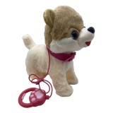 Catelus Chiuaua Pomeranian interactiv cu lesa si sunete