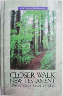 Closer Walk New Testament. New International Version (putin uzata) foto