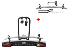 Suport biciclete Menabo Merak Eco Plus pentru 3 biciclete cu prindere pe carligul de remorcare foto