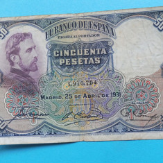 SPANIA 50 PESETAS 1931 (94)