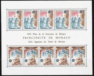 A36 - Monaco 1982 - Europa Bloc neuzat,perfecta stare foto
