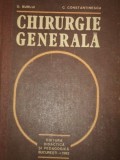 CHIRURGIE GENERALA de D. BURLUI SI C. CONSTANTINESCU, BUC. 1982