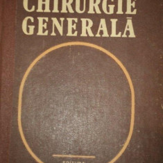 CHIRURGIE GENERALA de D. BURLUI SI C. CONSTANTINESCU, BUC. 1982