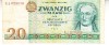 B11 26 - Bancnota foarte veche - Germania democrata DDR - 20 marci - 1975