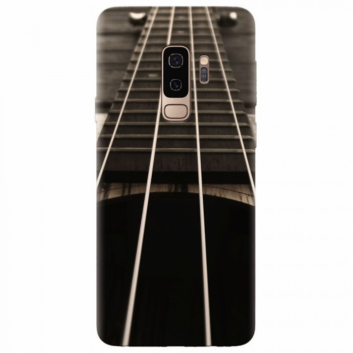 Husa silicon pentru Samsung S9 Plus, Bass Guitar