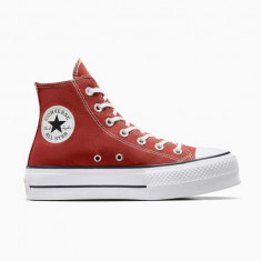 Converse teniși Chuck Taylor All Star Lift femei, culoarea roșu, A06896C