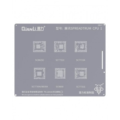 Sita BGA QIANLI QS27 pentru CPU Spreadtrum 1 Series foto