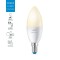 Bec led WiZ Wi-Fi Bluetooth 4.9W E14 2700K 470lm Philips 8718699786212