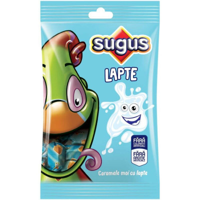 Caramele cu Lapte Sugus, 75 g, Caramele Moi cu Lapte Sugus, Caramele Moi Lapte Sugus, Caramele Lapte Sugus, Bomboane Gumate Sugus Lapte, Bomboane Sugu foto