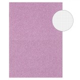 Caiet Matematică A5, Copertă Fucsia Glitter, 40 File